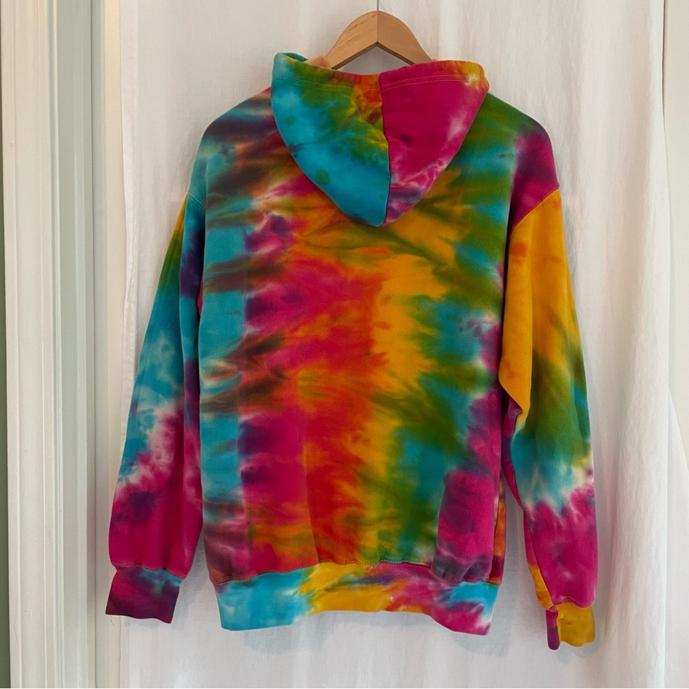 Western Carolina Colorful Tie-Dye Hoodie - Picture 3 of 8